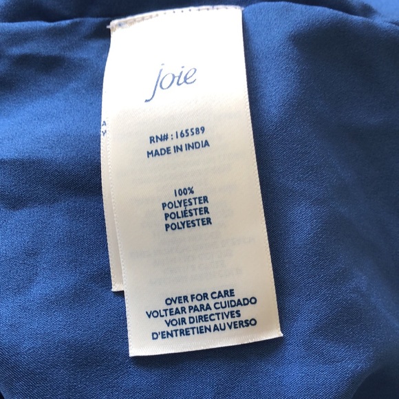 Joie Parisian Paisley printed Maxi tiered dress. Size Large. Hi/Lo. Lined. NWT - Picture 9 of 10